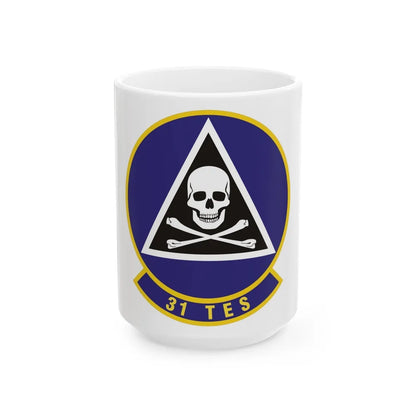 31st Test and Evaluation Squadron (U.S. Air Force) White Coffee Mug-15oz-Go Mug Yourself