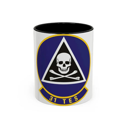 31st Test and Evaluation Squadron (U.S. Air Force) Accent Coffee Mug 11oz Black - Go Mug Yourself