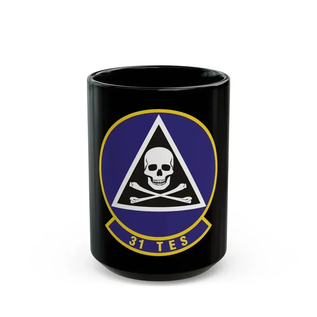 31st Test and Evaluation Squadron (U.S. Air Force) Black Coffee Mug 15oz - Go Mug Yourself