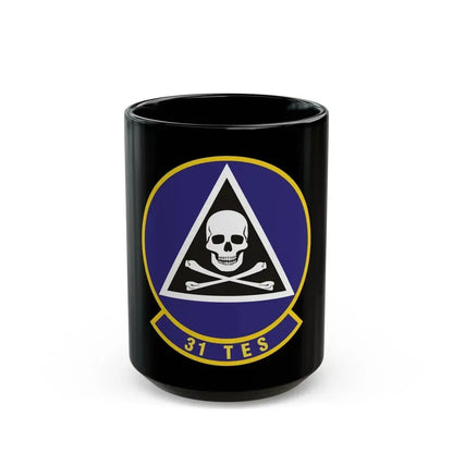 31st Test and Evaluation Squadron (U.S. Air Force) Black Coffee Mug 15oz - Go Mug Yourself