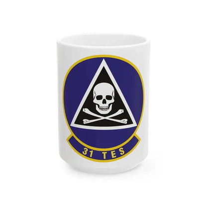 31st Test and Evaluation Squadron (U.S. Air Force) White Coffee Mug 15oz - Go Mug Yourself
