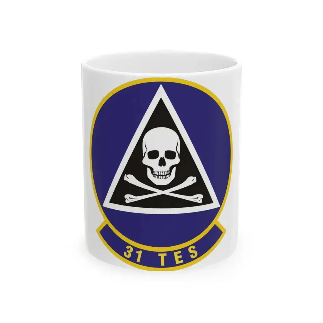 31st Test and Evaluation Squadron (U.S. Air Force) White Coffee Mug - Go Mug Yourself