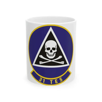 31st Test and Evaluation Squadron (U.S. Air Force) White Coffee Mug - Go Mug Yourself