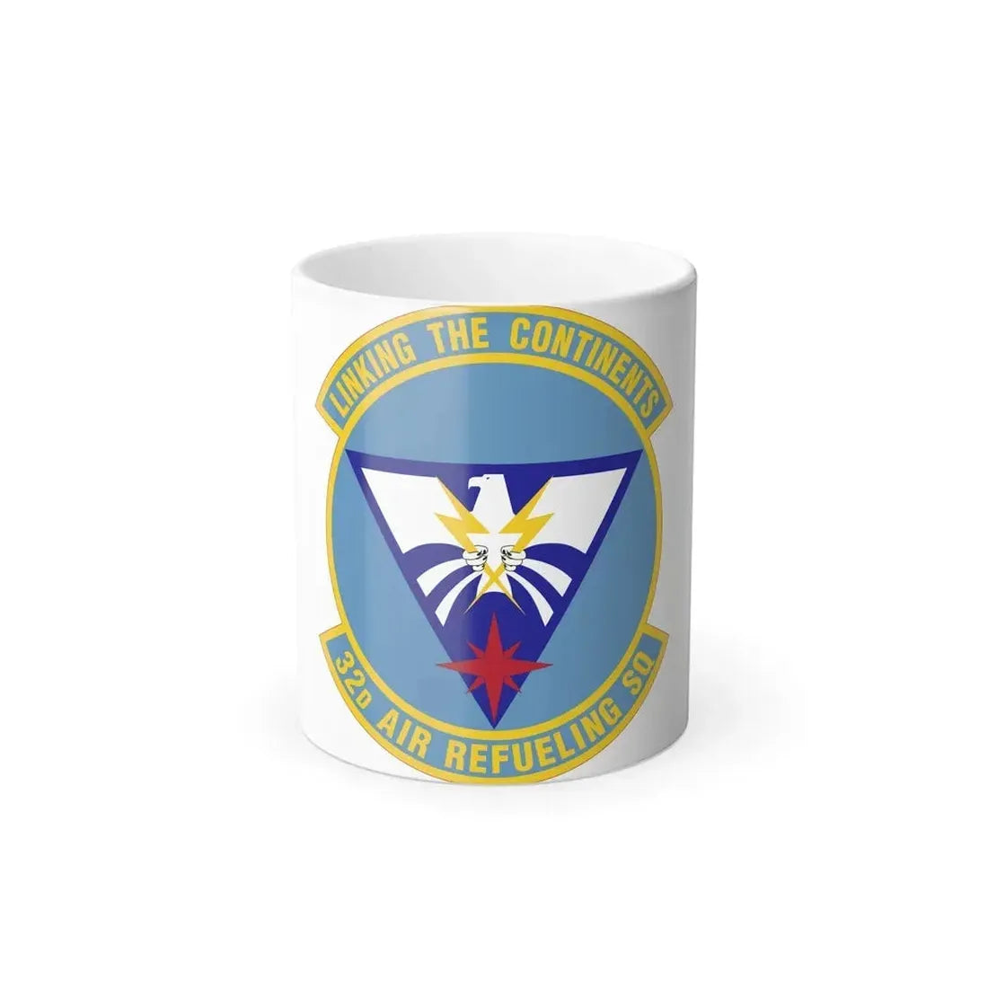 32 Air Refueling Squadron AMC (U.S. Air Force) Color Changing Coffee Mug 11oz - Go Mug Yourself