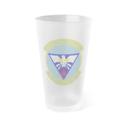 32 Air Refueling Squadron AMC (U.S. Air Force) Frosted Pint Glass 16oz Default Title - Go Mug Yourself