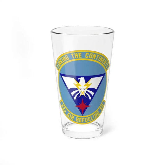 32 Air Refueling Squadron AMC (U.S. Air Force) Pint Glass 16oz 16oz - Go Mug Yourself