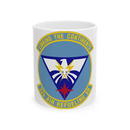 32 Air Refueling Squadron AMC (U.S. Air Force) White Coffee Mug - Go Mug Yourself