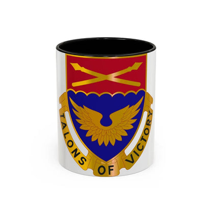 32 Aviation Battalion (U.S. Army) Accent Coffee Mug-11oz-Black-Go Mug Yourself