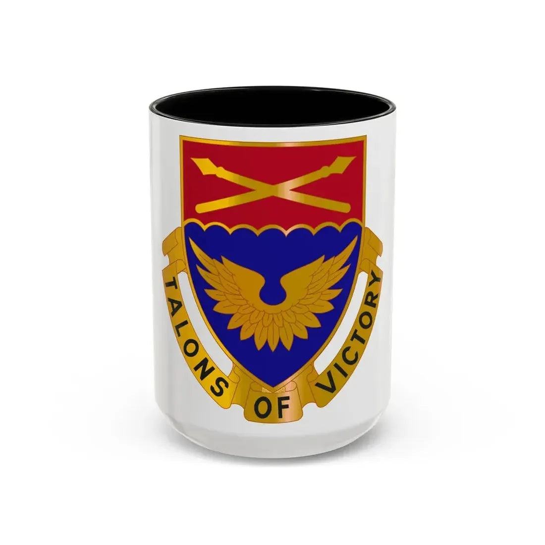 32 Aviation Battalion (U.S. Army) Accent Coffee Mug 15oz Black - Go Mug Yourself