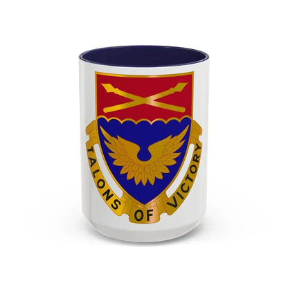 32 Aviation Battalion (U.S. Army) Accent Coffee Mug 15oz Navy - Go Mug Yourself