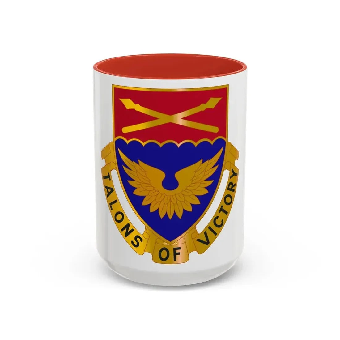 32 Aviation Battalion (U.S. Army) Accent Coffee Mug 15oz Red - Go Mug Yourself