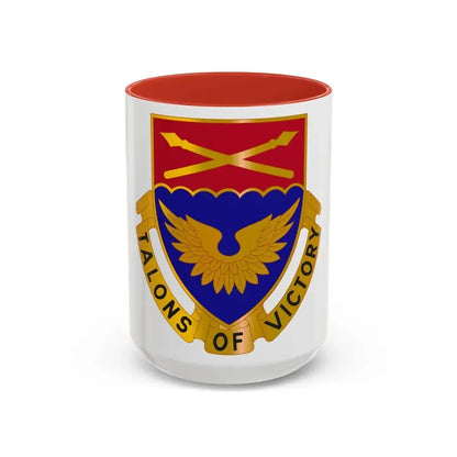 32 Aviation Battalion (U.S. Army) Accent Coffee Mug 15oz Red - Go Mug Yourself