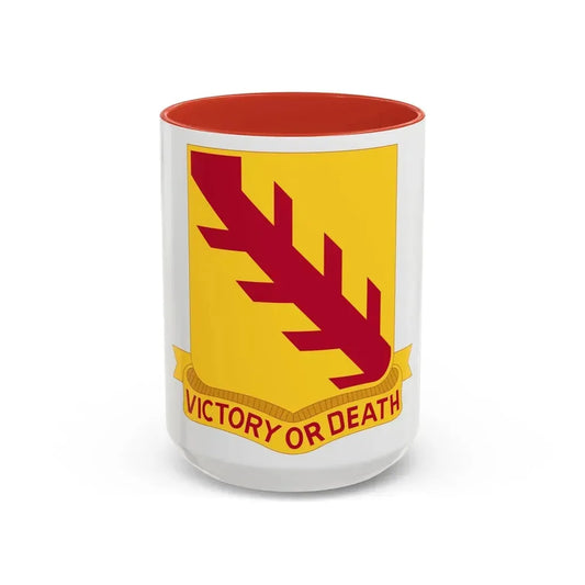 32 Cavalry Regiment (U.S. Army) Accent Coffee Mug 15oz Black - Go Mug Yourself