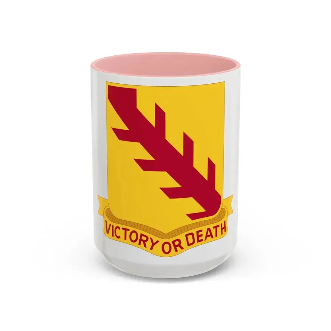 32 Cavalry Regiment (U.S. Army) Accent Coffee Mug 15oz Pink - Go Mug Yourself