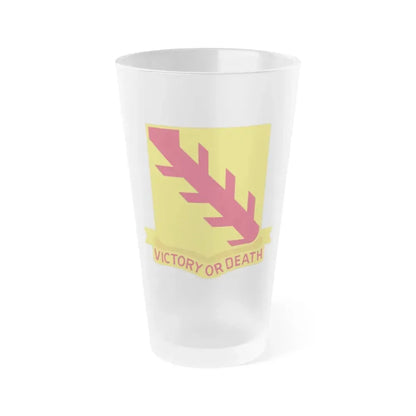 32 Cavalry Regiment (U.S. Army) Frosted Pint Glass 16oz Default Title - Go Mug Yourself