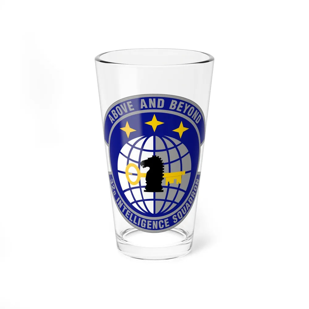 32 Intelligence Squadron AFISRA (U.S. Air Force) Pint Glass 16oz-16oz-Go Mug Yourself