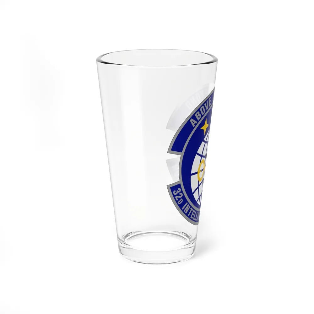 32 Intelligence Squadron AFISRA (U.S. Air Force) Pint Glass 16oz-Go Mug Yourself