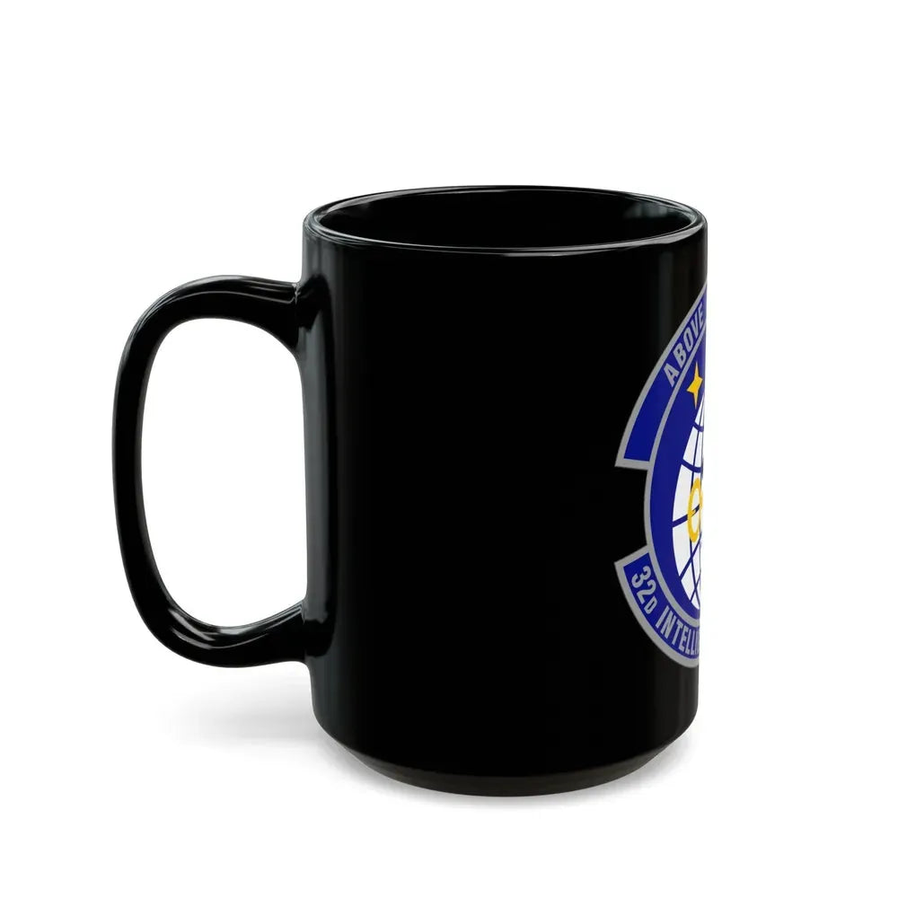 32 Intelligence Squadron AFISRA (U.S. Air Force) Black Coffee Mug - Go Mug Yourself