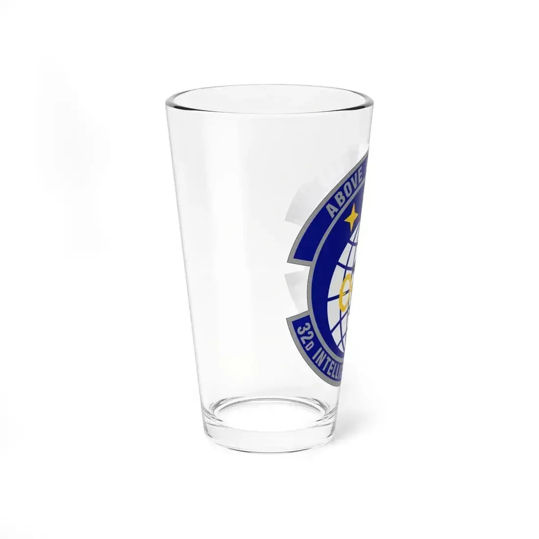 32 Intelligence Squadron AFISRA (U.S. Air Force) Pint Glass 16oz - Go Mug Yourself