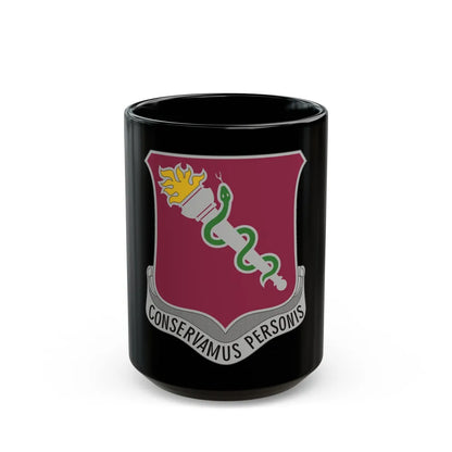 32 Medical Brigade 2 (U.S. Army) Black Coffee Mug-15oz-Go Mug Yourself