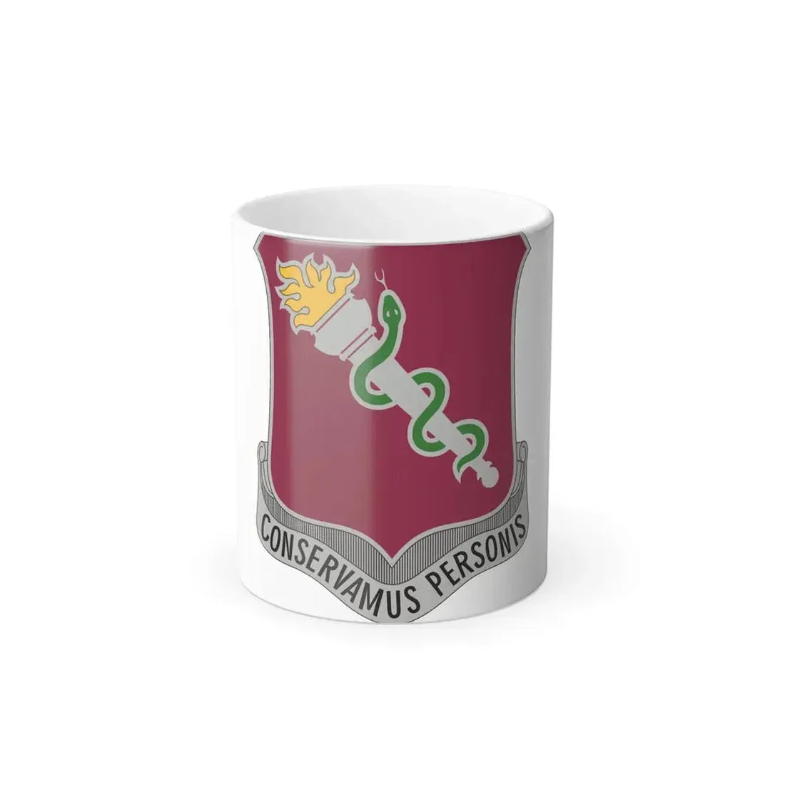 32 Medical Brigade 2 (U.S. Army) Color Changing Coffee Mug 11oz - Go Mug Yourself