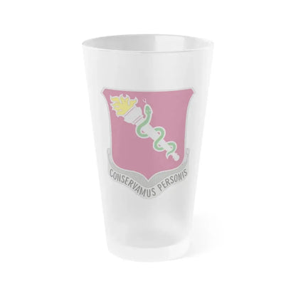 32 Medical Brigade 2 (U.S. Army) Frosted Pint Glass 16oz Default Title - Go Mug Yourself