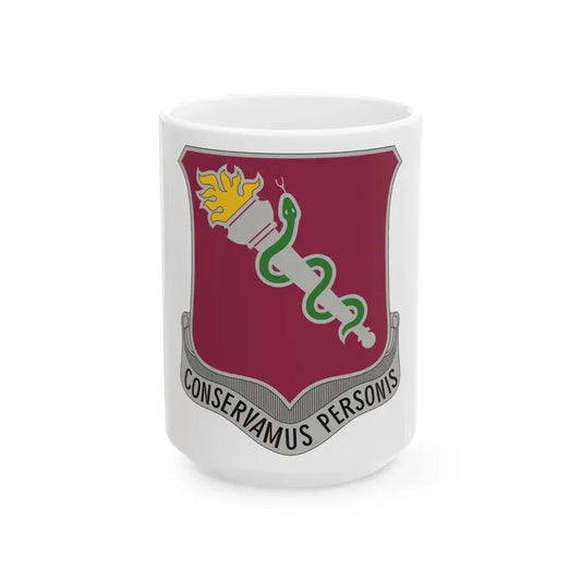 32 Medical Brigade 2 (U.S. Army) White Coffee Mug 15oz - Go Mug Yourself
