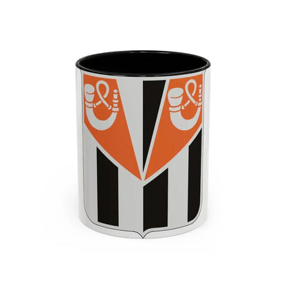 32 Signal Battalion (U.S. Army) Accent Coffee Mug 11oz Black - Go Mug Yourself
