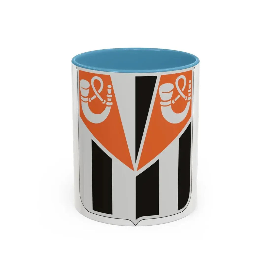 32 Signal Battalion (U.S. Army) Accent Coffee Mug 11oz Light Blue - Go Mug Yourself