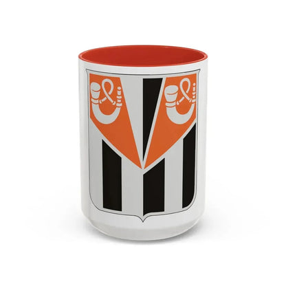 32 Signal Battalion (U.S. Army) Accent Coffee Mug 11oz Navy - Go Mug Yourself