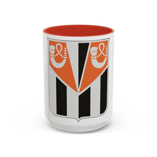 32 Signal Battalion (U.S. Army) Accent Coffee Mug 11oz Navy - Go Mug Yourself