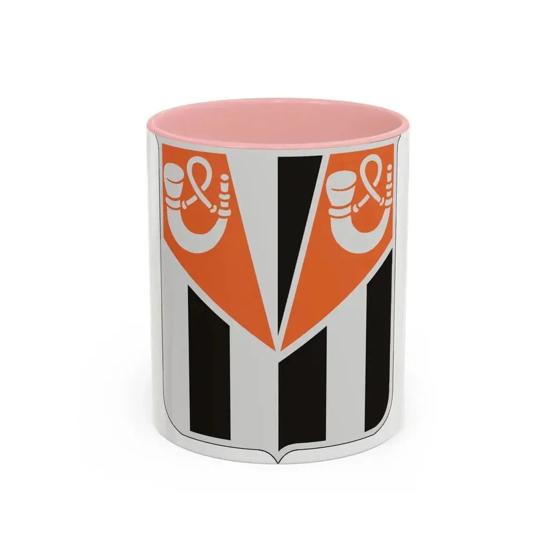 32 Signal Battalion (U.S. Army) Accent Coffee Mug 11oz Pink - Go Mug Yourself