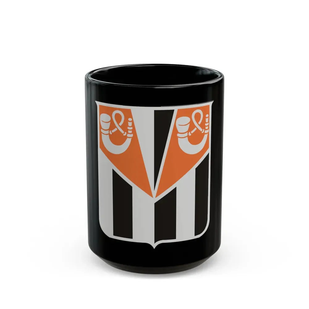 32 Signal Battalion (U.S. Army) Black Coffee Mug 15oz - Go Mug Yourself