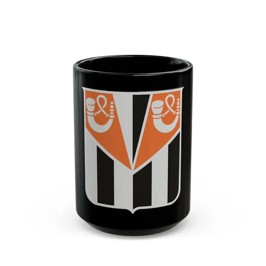 32 Signal Battalion (U.S. Army) Black Coffee Mug 15oz - Go Mug Yourself