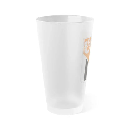 32 Signal Battalion (U.S. Army) Frosted Pint Glass 16oz - Go Mug Yourself