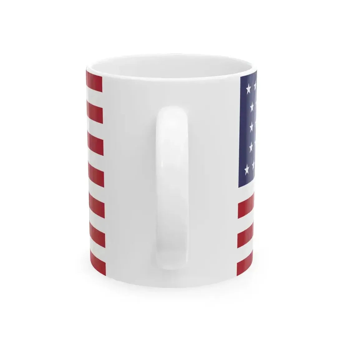 32 Star US Flag (United States) White Coffee Mug - Go Mug Yourself