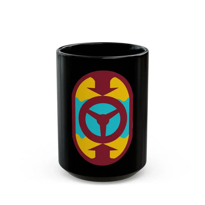32 Transportation Command (U.S. Army) Black Coffee Mug 15oz - Go Mug Yourself