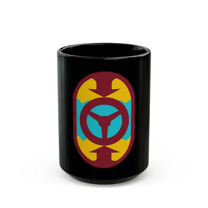 32 Transportation Command (U.S. Army) Black Coffee Mug 15oz - Go Mug Yourself