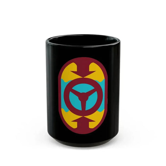 32 Transportation Command (U.S. Army) Black Coffee Mug 15oz - Go Mug Yourself