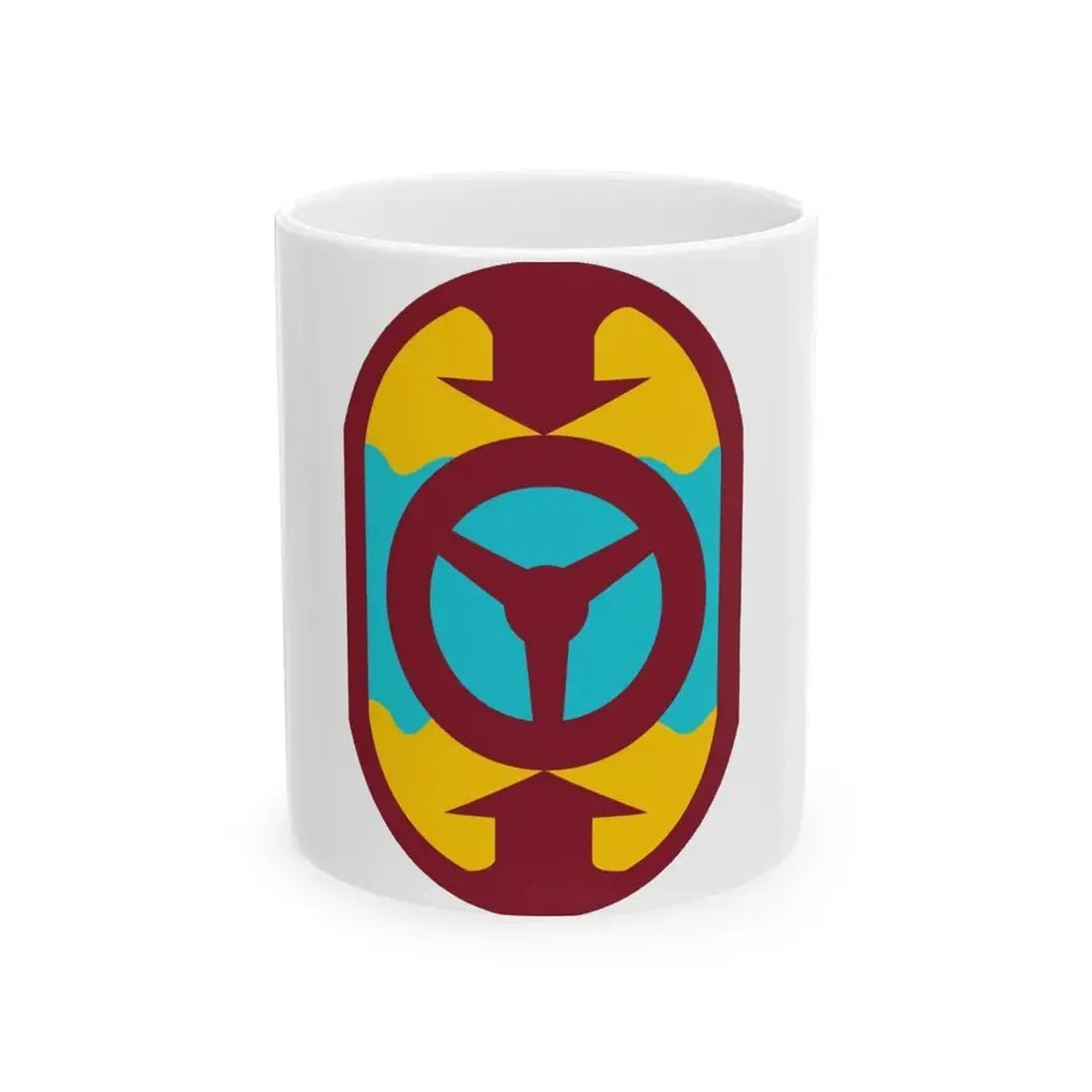 32 Transportation Command (U.S. Army) White Coffee Mug 11oz - Go Mug Yourself