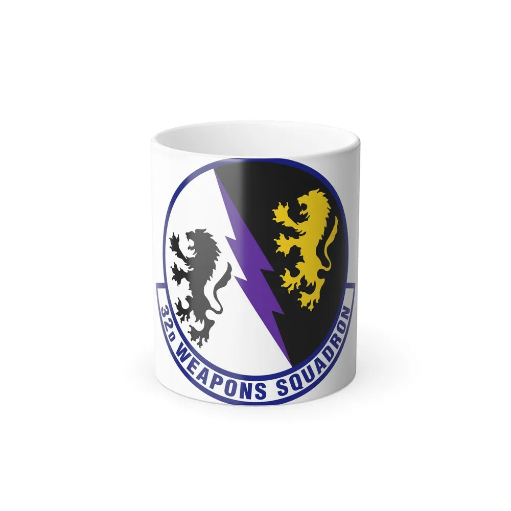 32 Weapons Squadron ACC (U.S. Air Force) Color Changing Coffee Mug-11oz-Go Mug Yourself