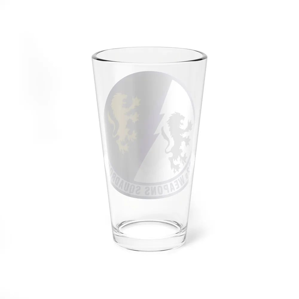 32 Weapons Squadron ACC (U.S. Air Force) Pint Glass 16oz-Go Mug Yourself