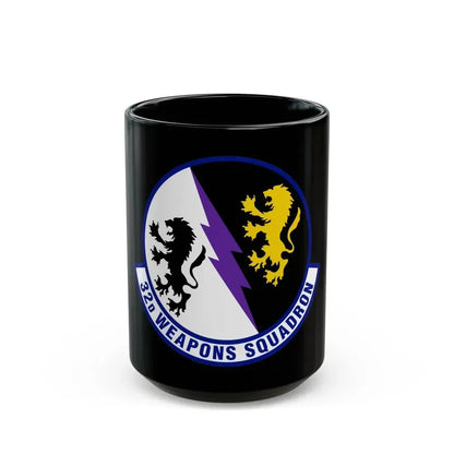 32 Weapons Squadron ACC (U.S. Air Force) Black Coffee Mug 15oz - Go Mug Yourself