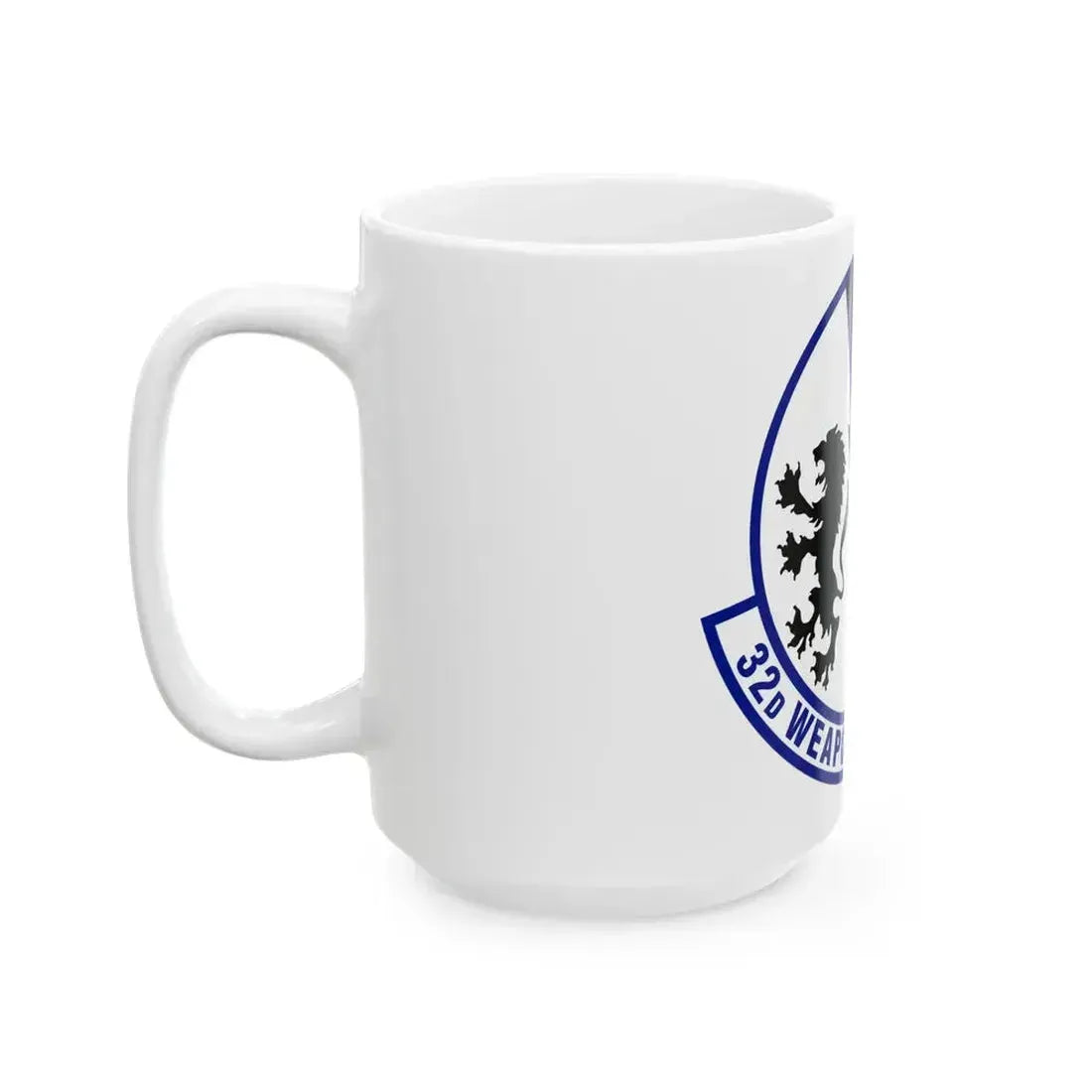 32 Weapons Squadron ACC (U.S. Air Force) White Coffee Mug - Go Mug Yourself