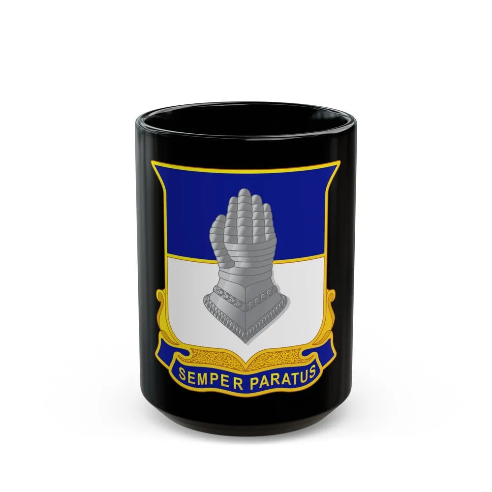 320 Cavalry Regiment (U.S. Army) Black Coffee Mug-15oz-Go Mug Yourself