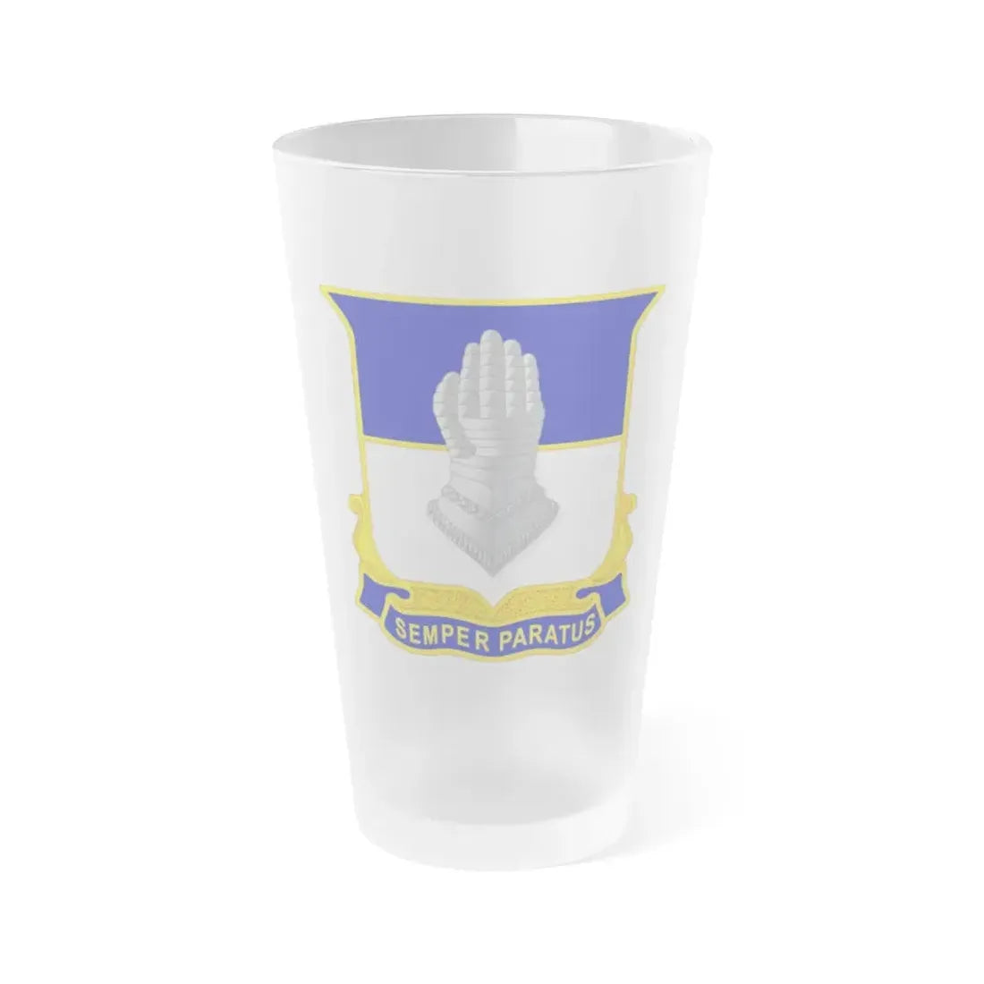 320 Cavalry Regiment (U.S. Army) Frosted Pint Glass 16oz Default Title - Go Mug Yourself