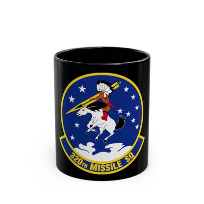 320 Missile Squadron AFGCS (U.S. Air Force) Black Coffee Mug-11oz-Go Mug Yourself