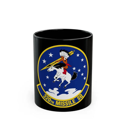 320 Missile Squadron AFGCS (U.S. Air Force) Black Coffee Mug 11oz - Go Mug Yourself