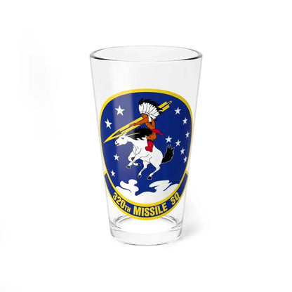 320 Missile Squadron AFGCS (U.S. Air Force) Pint Glass 16oz 16oz - Go Mug Yourself