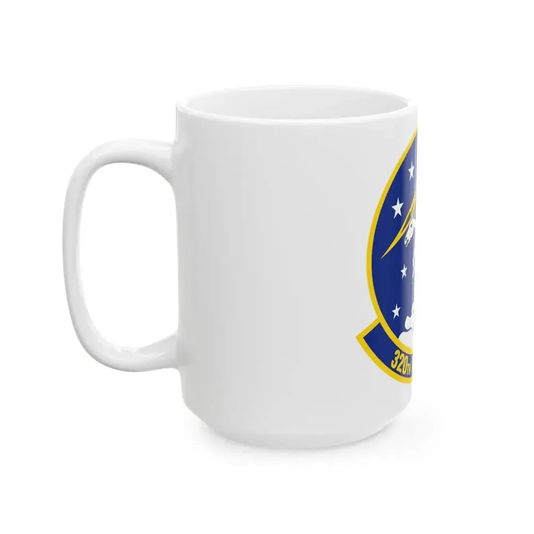 320 Missile Squadron AFGCS (U.S. Air Force) White Coffee Mug - Go Mug Yourself